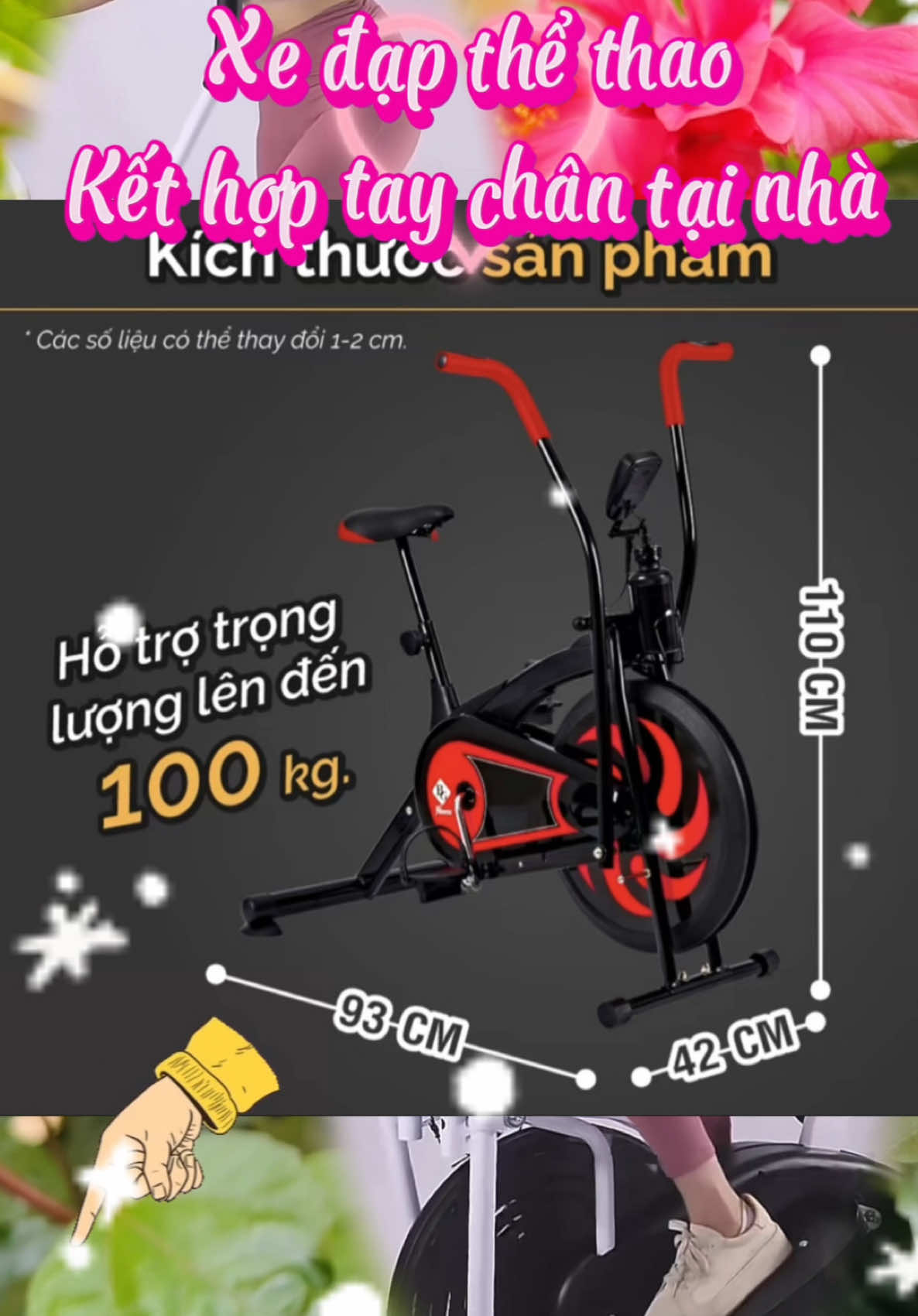 #ConSantanderConecto Xe đạp tập gym tại nhà kết hợp tay chân  #xedaptapgymtainha #xedapthethao #dapxe #xedap #gym #thethao #shopmesusoc #dapxedap #shopcanhngo1990 #thethaomoingay 