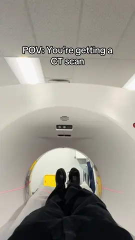 Ever wonder what a CT scan looks like from the patient’s perspective? 👀 Take a look at the view from inside the machine—this is what a CT patient sees during their scan! #CT #CTScan #CTtech #Radiology #radtech #radtechstudent #pov #fyp #trending 