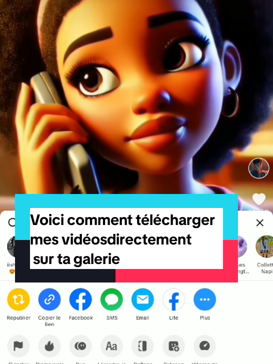 Réponse à @user62916144ahmadou télécharger mes vidéos directement sur ta galerie #tutorial #astuce 