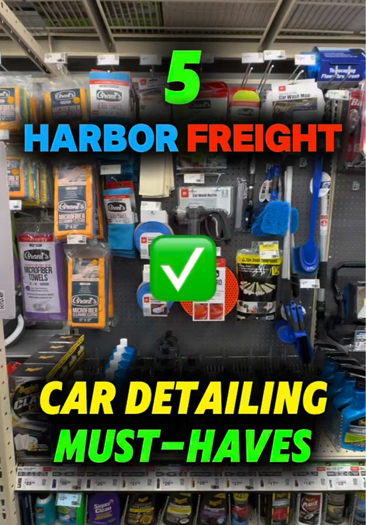 The BEST Car Detailing Products, Tools, & Equipment at Harbor Frieght #detailingtips #cardetailingtips #detailingproducts #harborfreight #detailingtools @Harbor Freight @Meguiar’s #creatorsearchinsights 