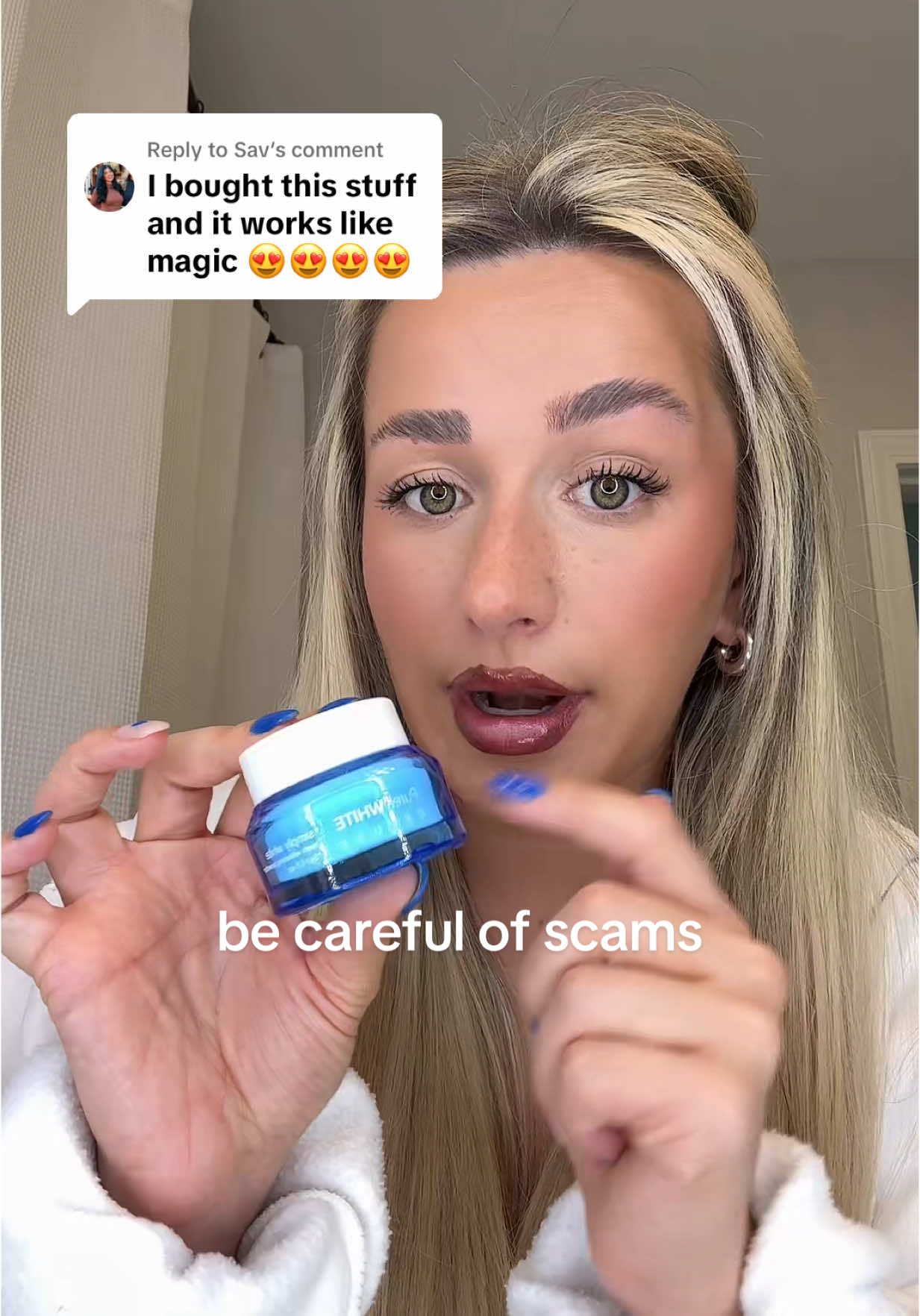 Replying to @Sav #greenscreen THE only powder you want @purelywhitedeluxe 