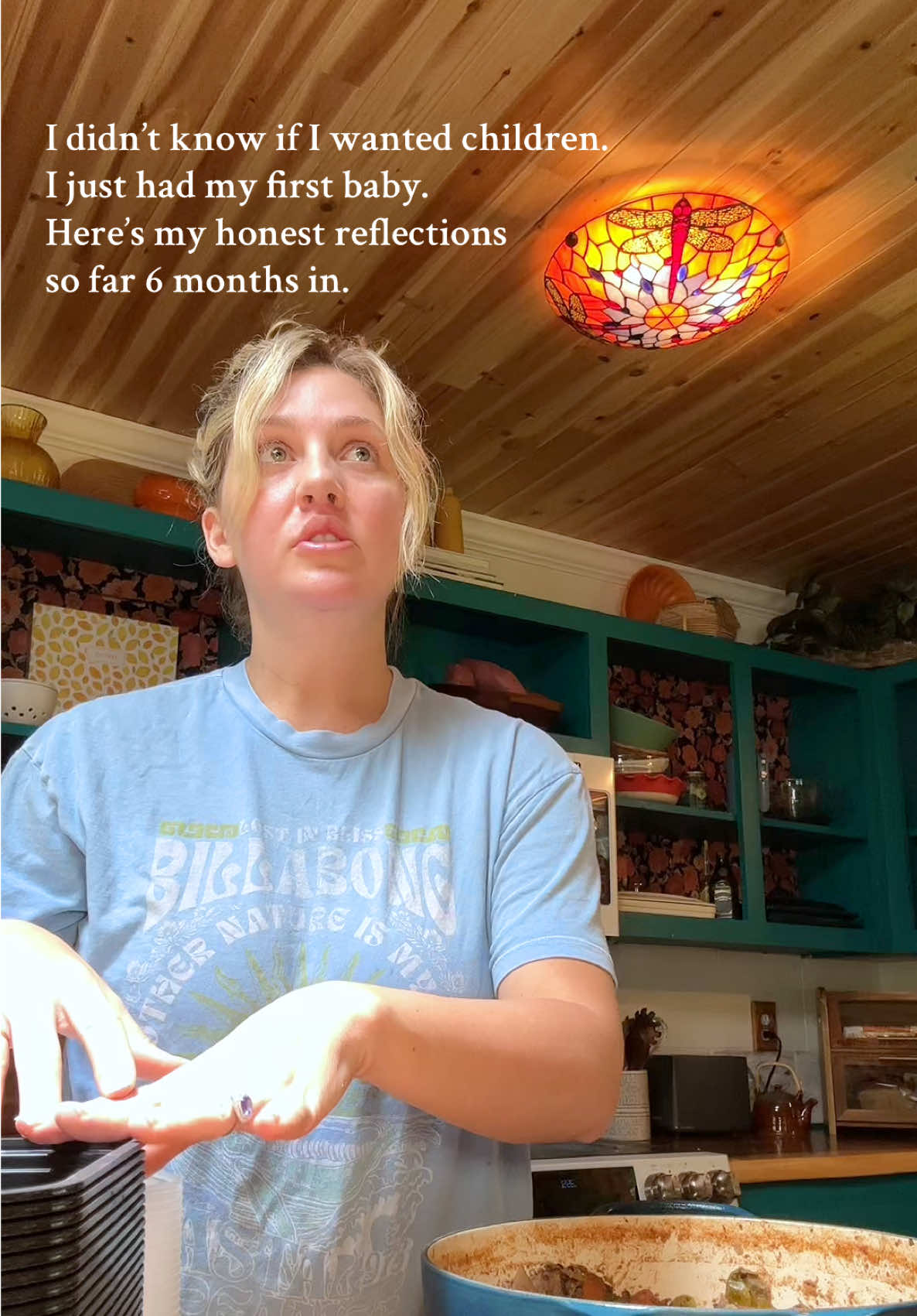 My upper lip is still healing from surgery, rhinoplasty/lip lift, so I can’t really move it yet and I have a lisp for now. I’m 5 weeks out in healing and it will take up to 12 weeks for me to have full mobility in my lip. I’m still super swollen and stiff but feeling optimistic and excited for the final results. #chappellroan #motherhood #mothers #newborn #motherhoodjourney #innerwork 