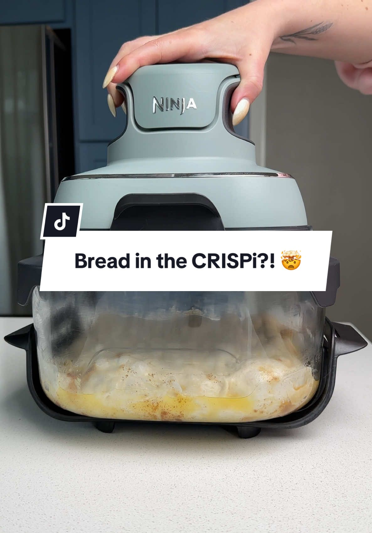 Cinnamon Roll Sourdough Focaccia. 🥖🥐🍞 #NinjaCRISPi