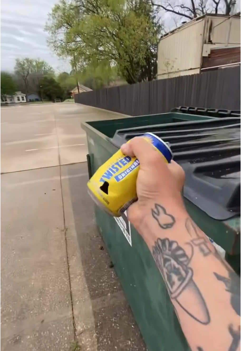 Trick shot #twistedtea 