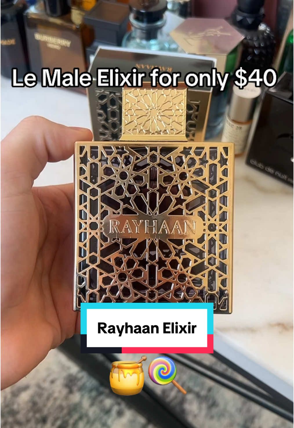 My most complimented fragrance #fragrance #cologne #perfume #fragrancetok #tiktokshop #elixir #lemale #lemaleelixir #rayhaan 
