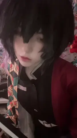 i wasn’t sure how to put the sword back while focusing on the audio as well😭 #tomiokagiyuu #giyuutomioka #demonslayercosplay #demonslayer #cosplay #fyp #foryoupage #cosplaytok #cosplayfyp 
