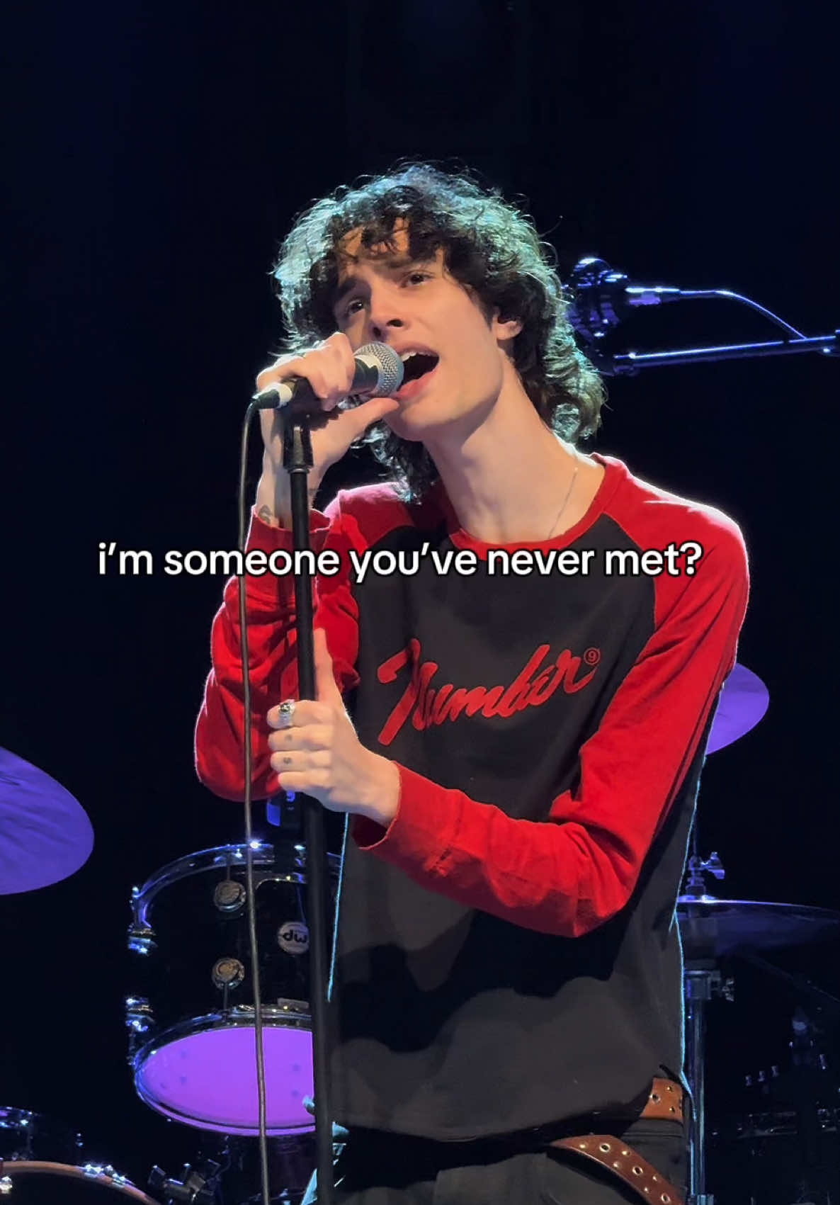 the lyrics hit way too hard honestly — @sombr singing ‘back to friends’ live at rehearsals yesterday. #sombr #backtofriends 