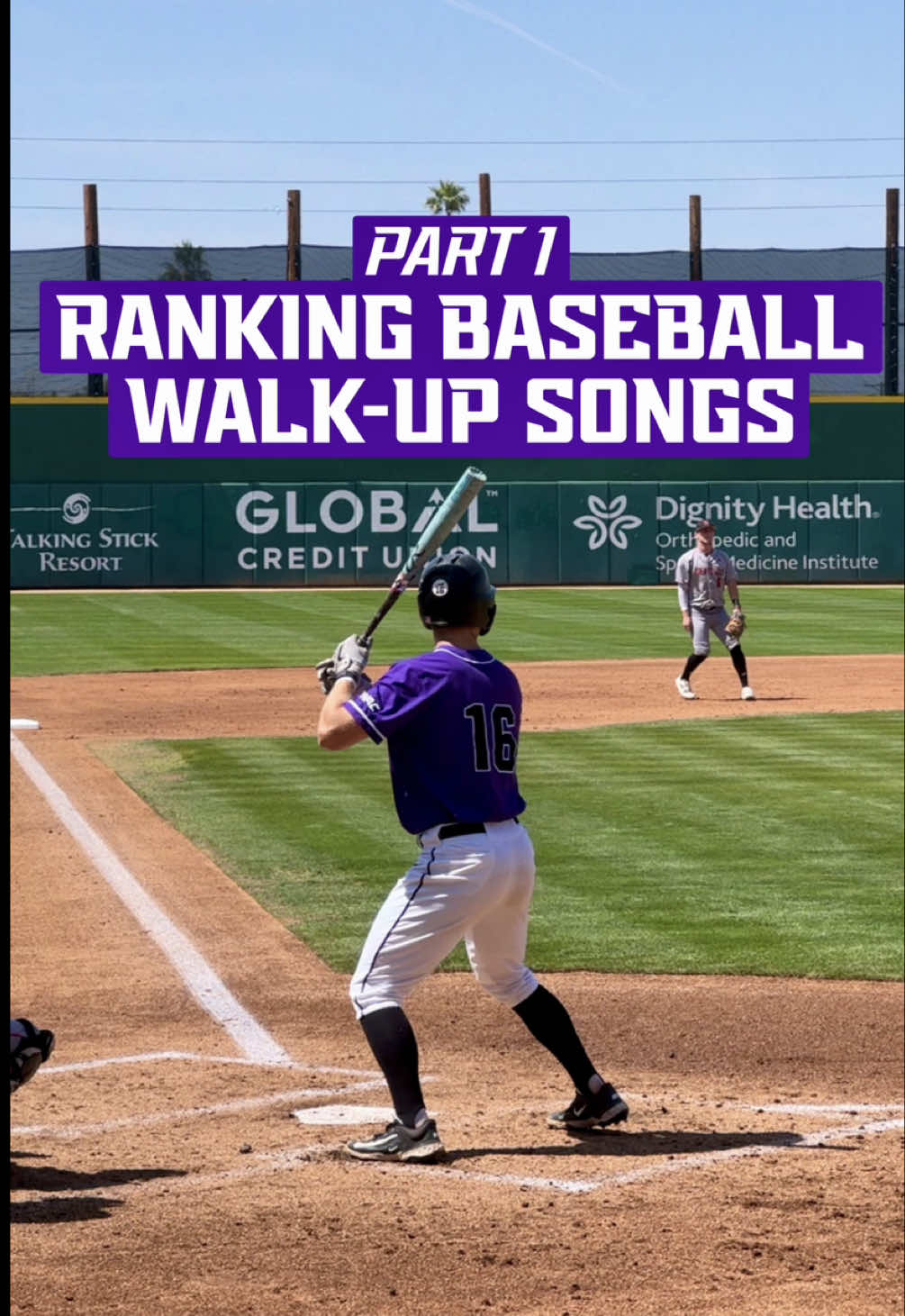 PART 1 | We ranked the top 6 walk-up songs for GCU Baseball! Come hear them live (and more) at tonight’s game vs. ARIZONA🔥 #LopesUp #NCAA #College #Baseball #WalkUpSong 