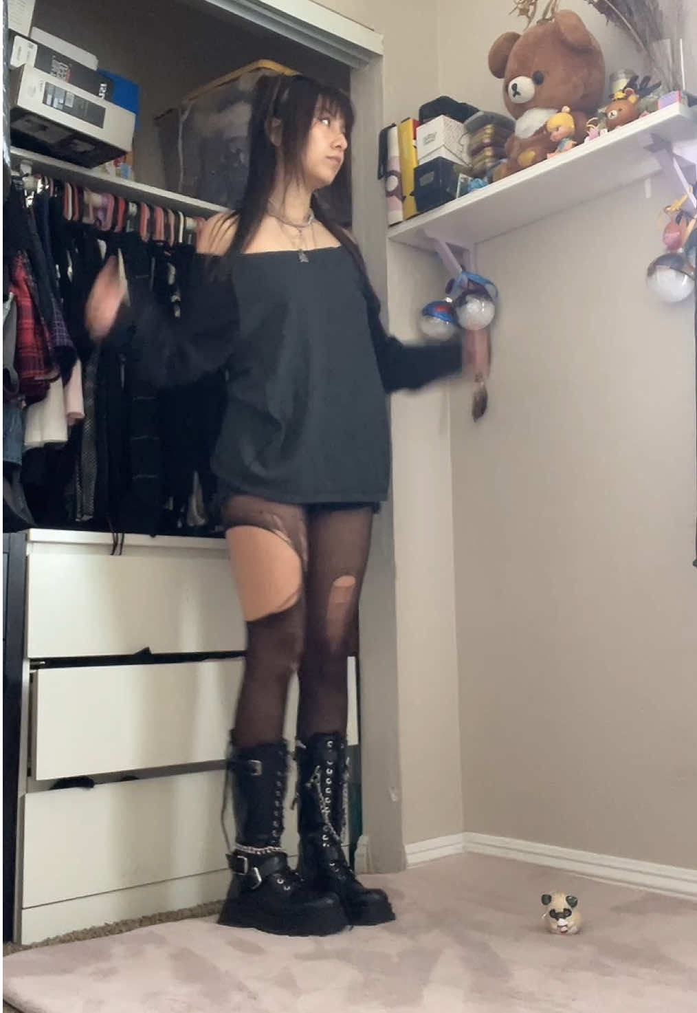i messed up my bangs :D #altgirl #alt #altfashion 