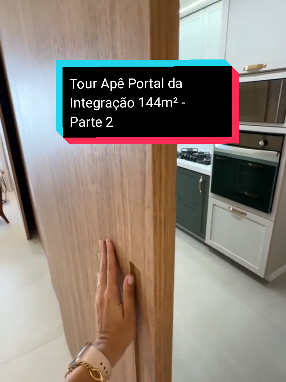 Mini tour Apê Portal da Integração 144m² - Parte 2 @studiotetrisarquitetura. O tour completo tá no YouTube! (Link na Bio) #tourpeloape #apartamento #decor #decoracao #inspiracao #arquitetura #homedecor #integracao