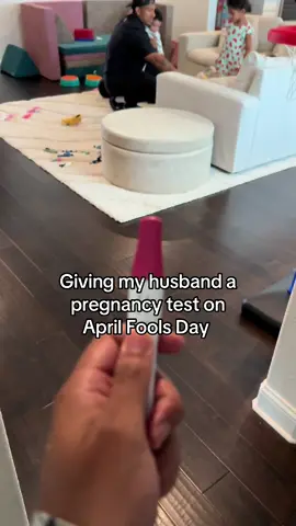 Not Aj crashing out without even seeing the results 😭 #prank #pregnant #AprilFools 