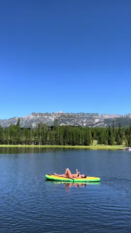 Craving a mountain summer #montana #bigsky #fyp 