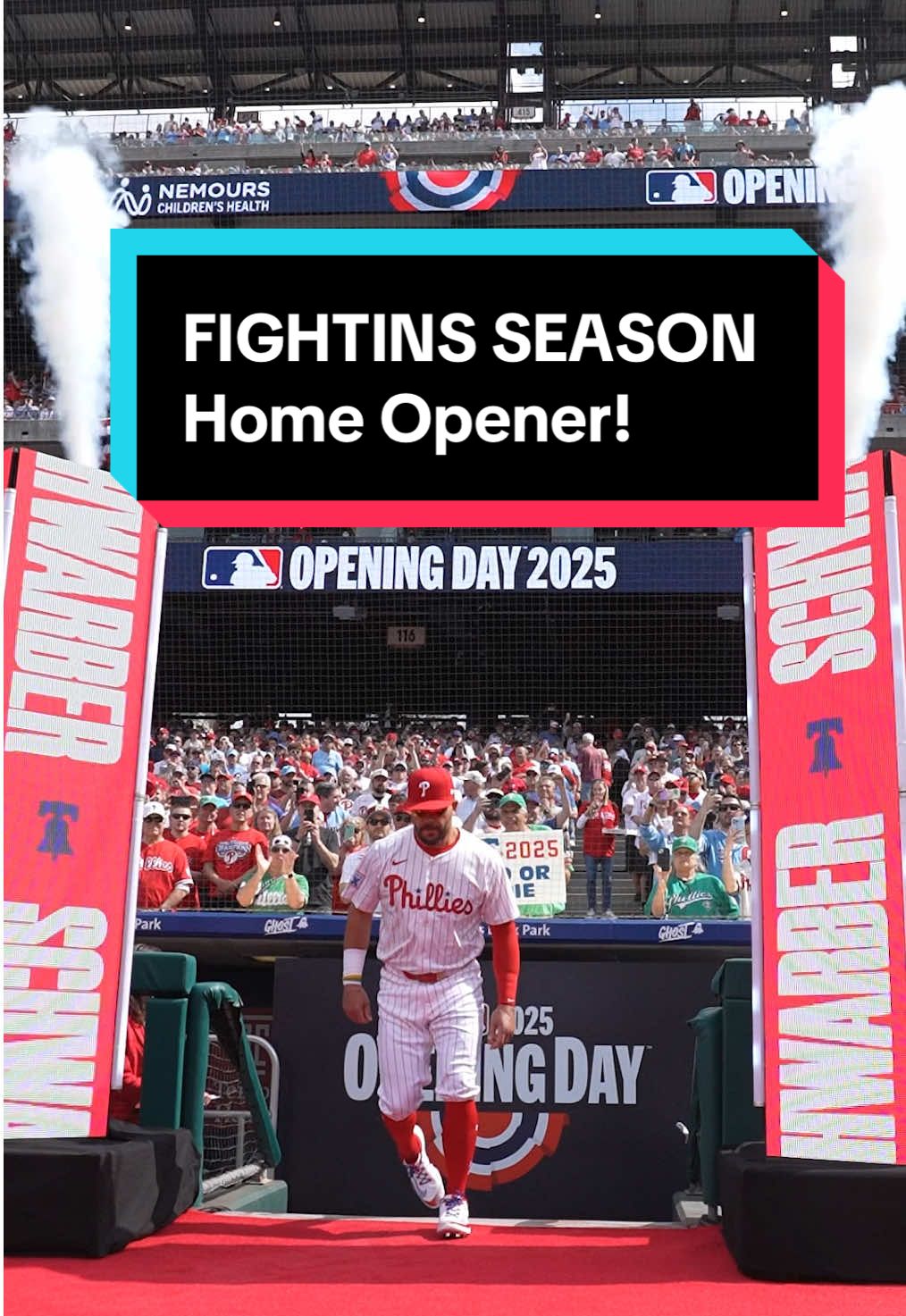 Fightins Season is officially underway! #MLB #Phillies #Philly #OpeningDay 