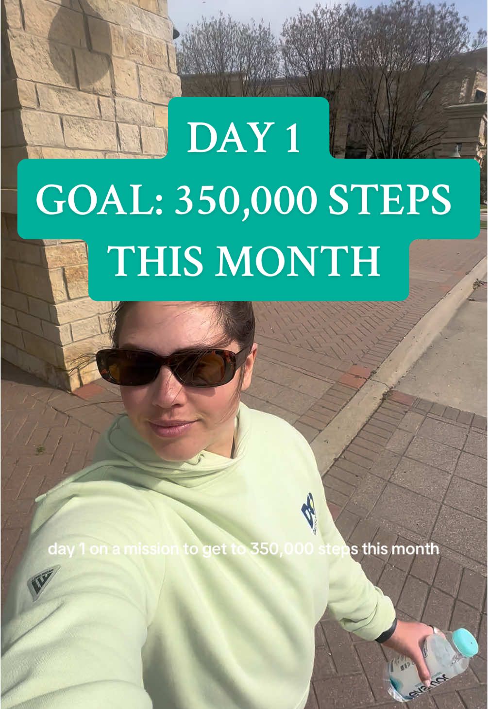 We be walking this month #spring #steps #challenge #april #asmr 