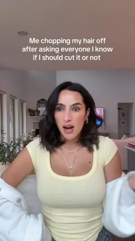 I needed everyone’s input just to go against the popular vote 💀 #fyp #relatable #funny #newhair #MomsofTikTok #newhaircut 
