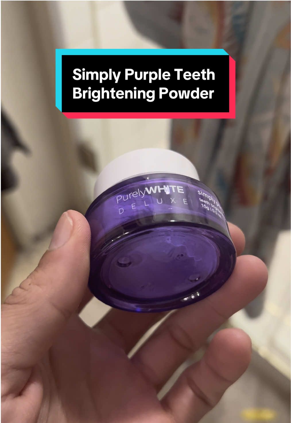 This stuff is magic for your teeth!!! #purelywhitedeluxe #oralcare #teethbrightner #simplypurple #teethcare #tiktokshoprestock 