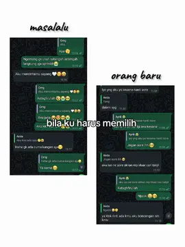 masalalu ku dengan orang bru ku sangat lahh berbeda 