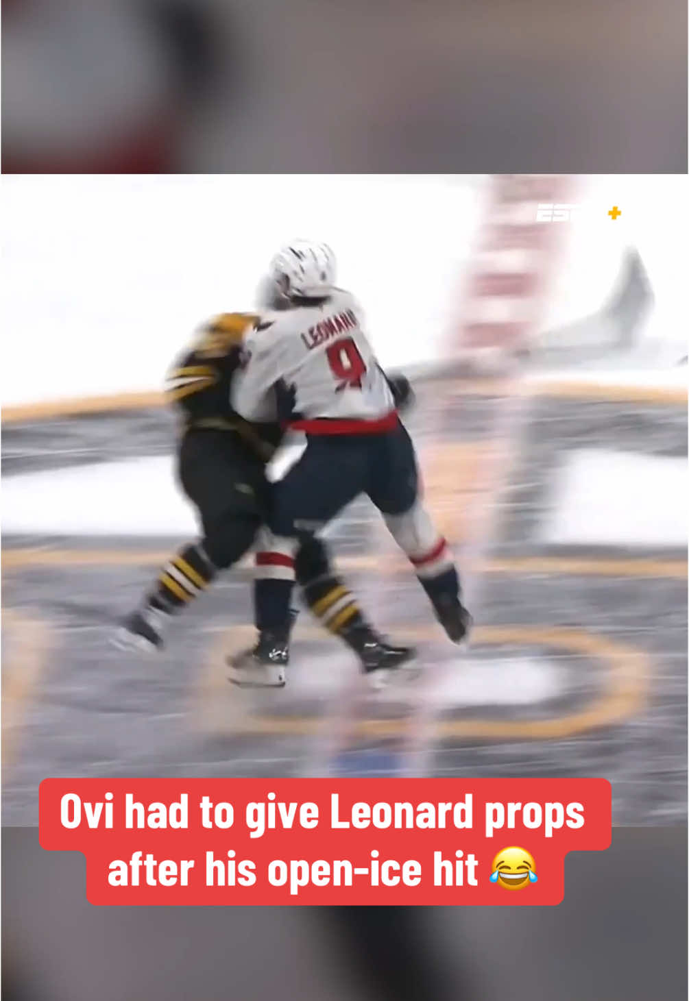 Approval from the captain 🙌 #NHL #hockey #hockeytiktoks #WashingtonCapitals #Capitals #Ovechkin #Ovi #Boston #Bruins 