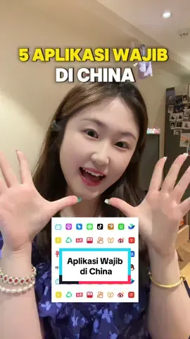 5 aplikasi wajib di China~ #fyp #trending #foryou #viral #creatorsearchinsights #china #aplikasi #tip 