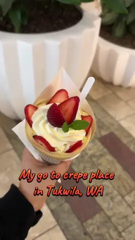 Hits the spot every time!  . . .. #southcentermall #crepes #foodiesoftiktok #washingtonfood #tukwilawa #washingtonfoodies