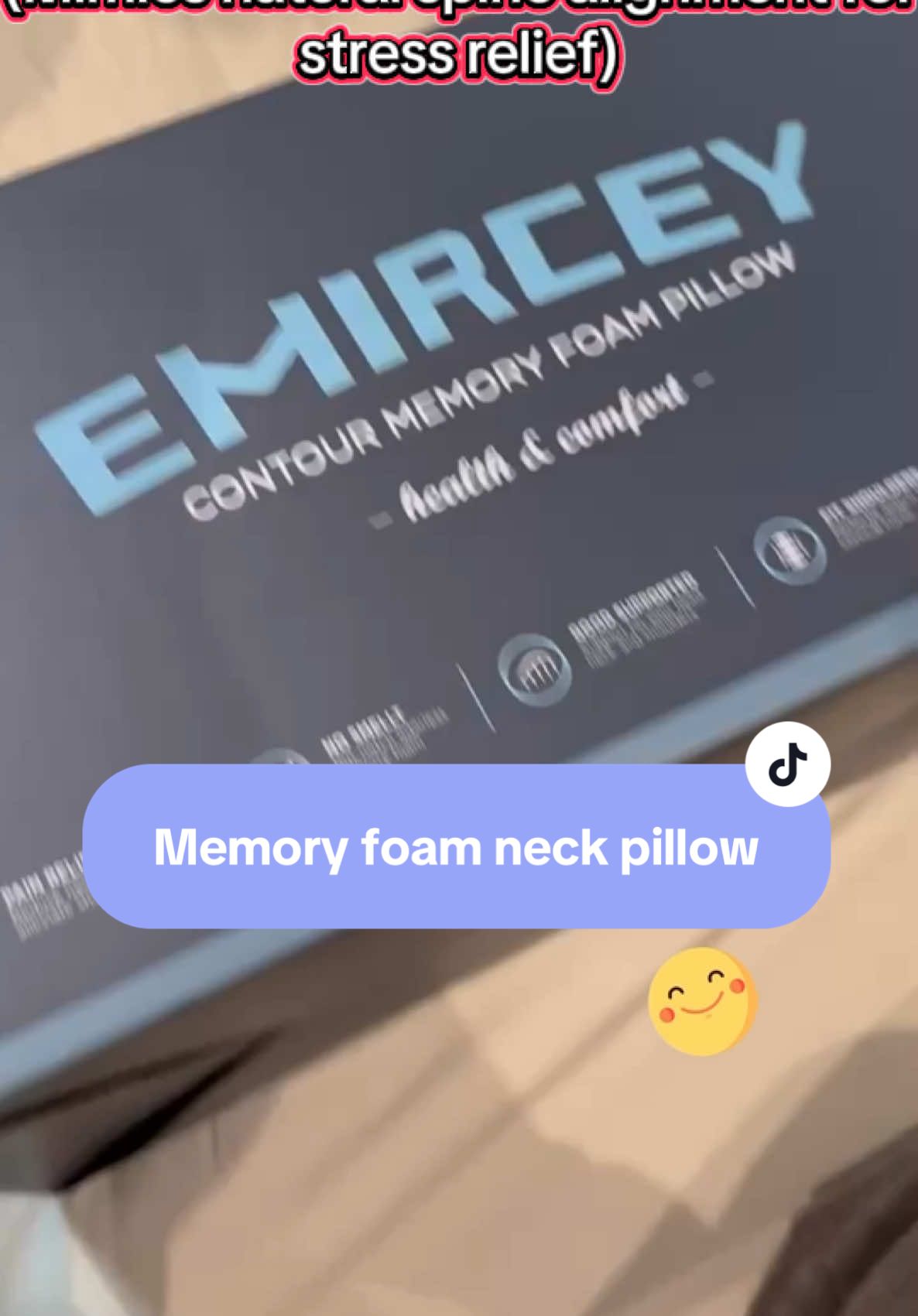 #creatorsearchinsights #emircey #neckpillow #sleep #fyp #neckpain #tiktokshop #tiktokmademebuyit 