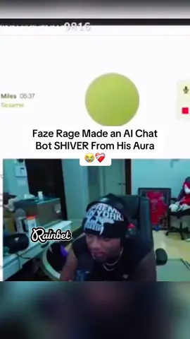 Faze Rage Made an AI Chat Bot SHIVER From His Aura 😭❤️‍🩹 #yourrage #yourragegaming #faze #fyp #viral @YourRAGE 