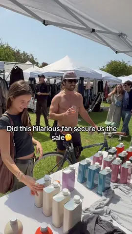 Our first in person event was a success, here is a funny moment 