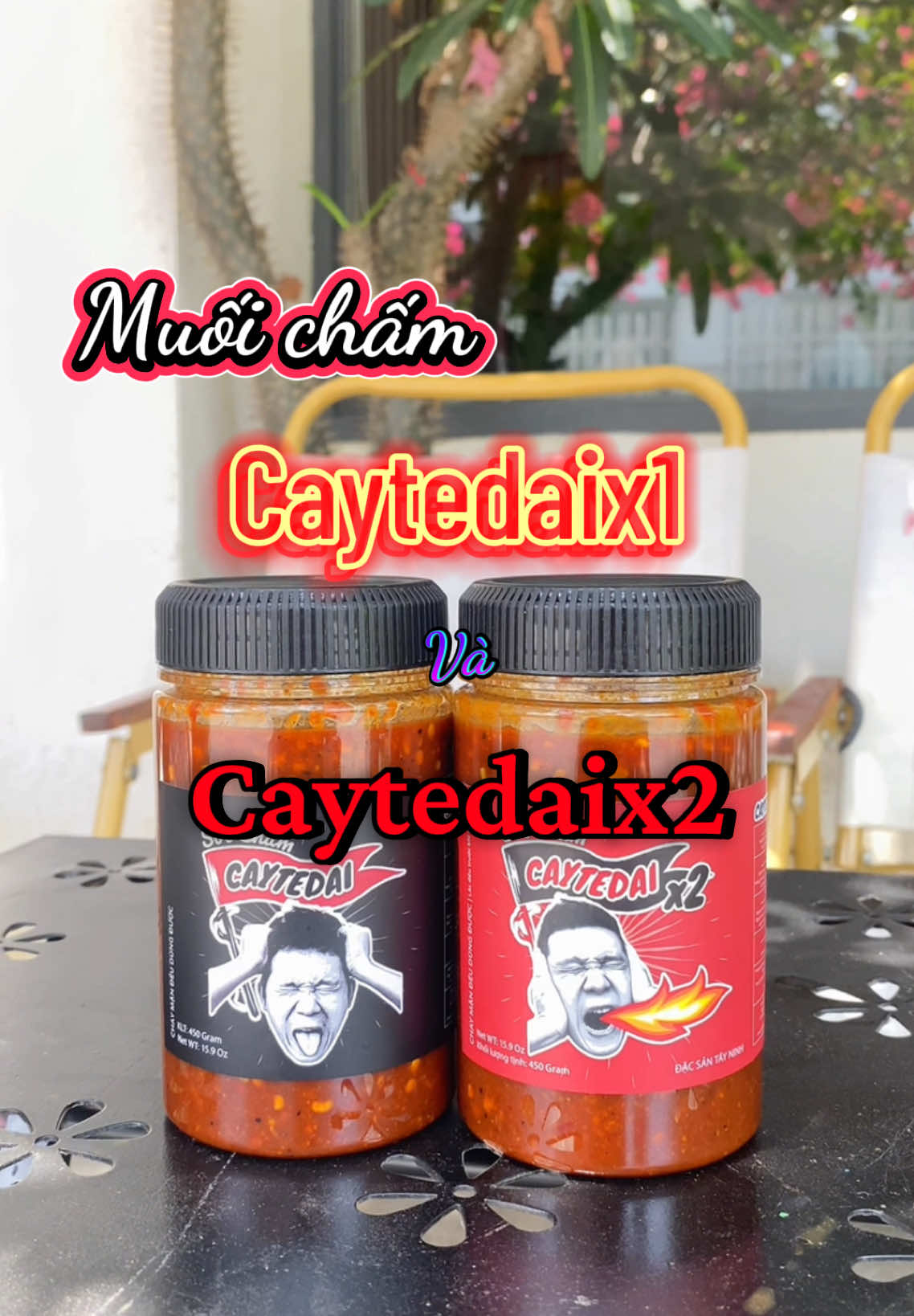 Muối chấm Caytedaix1 và Caytedaix2 của anh Lâm Vlog chấm được hải sản, bánh tráng, trái cây, thịt gà luôn ạ #sotchamcaytedai #sotcham #sotchamlamvlog #muoichamcaytedai #muoicaytedai 