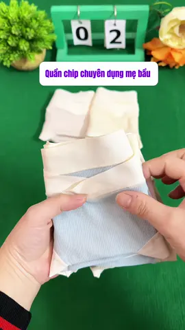 Quần chip chuyên dụng cho mẹ bầu . #mebau #mebauxinh #muataitiktok #landaulamme #xuhuong #mangthailandau #quanlotbau #quanthuntam #dolotbau 