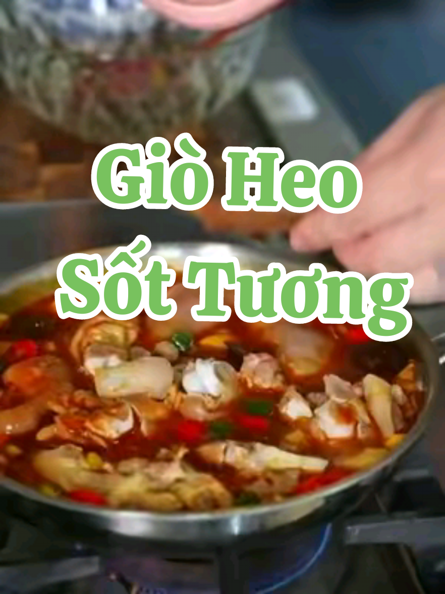 1 Món ăn cực cuốn từ Giò Móng Heo #nauancungtiktok #anngonnaungon #LearnOnTikTok #monngonmoingay #hanhtrinhamthuc