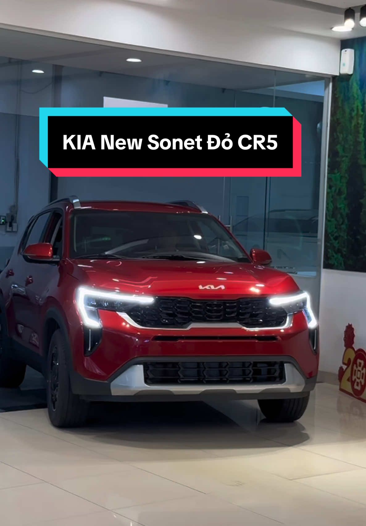 KIA New Sonet Đỏ CR5 có làm anh chị say đắm #hungphat #kiabinhtrieu #ôtô #xegiadinh #newsonet 