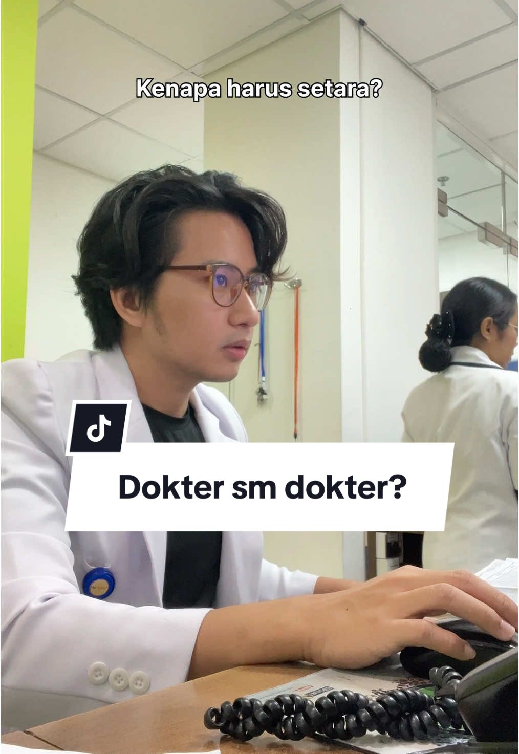 Mungkin ini alesan kebanyakan dokter sm dokter ya? Padahal WA aktif tp ga bales chat 🥲 hehe