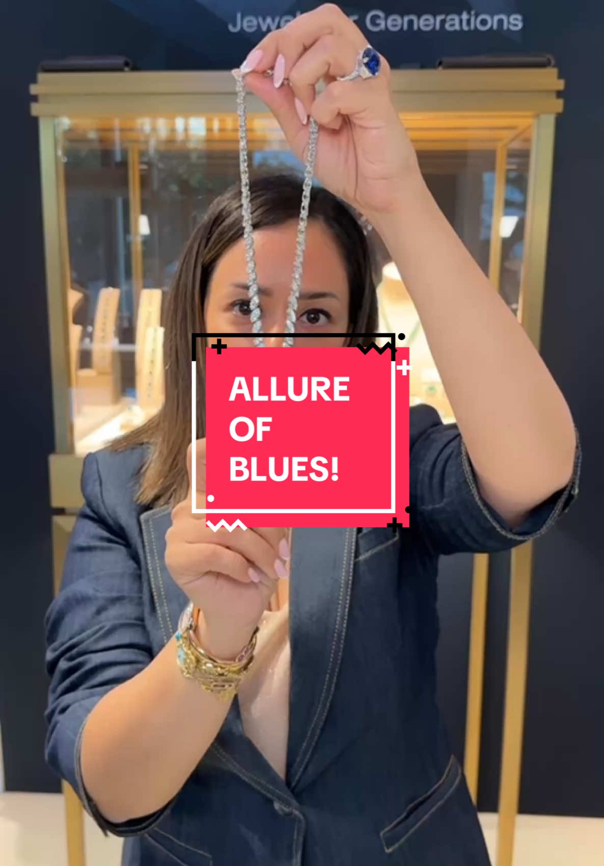 Featuring Dehres exceptional sapphire suite; a one-of-a-kind necklace showcases a rare 130-carat, no heat Sri Lankan Royal Blue sapphire, set within a dazzling constellation of exceptional diamonds. Paired with matching earrings and a breathtaking 15-carat Burmese ‘Royal Blue’ sapphire. #highjewelry #sapphire #somethingblue #jewellerytiktok #champagnegem #yourdailydoseofsparkle 