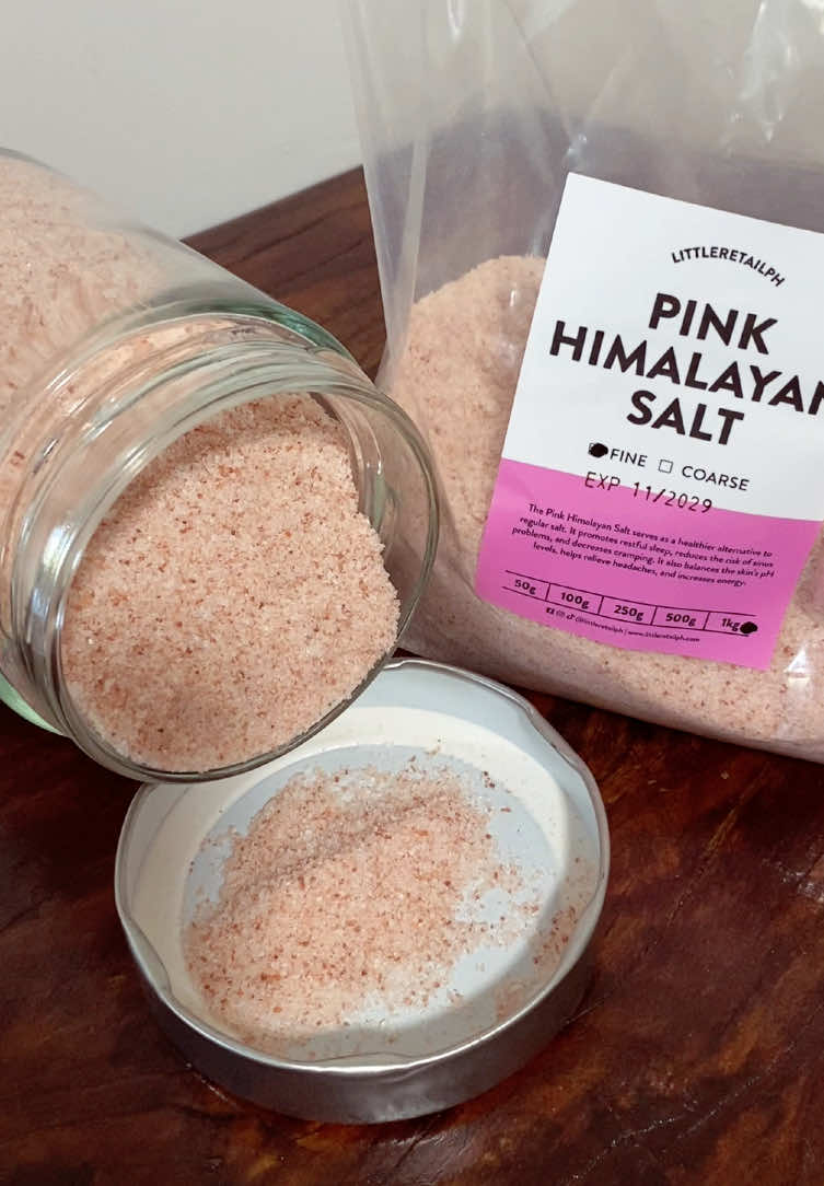 try it to believe it! dalawahin mu na para maka free shipping ;) #pinkhimalayansalt #salt 