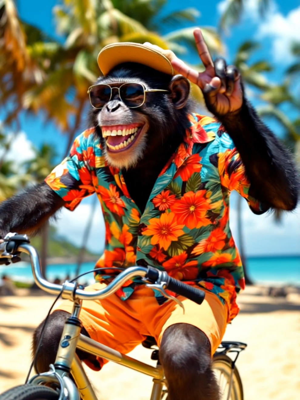 #fyp #fouryou #foryoupage #ai #monkey #animalsoftiktok #animefyp #rasta #aicreation 