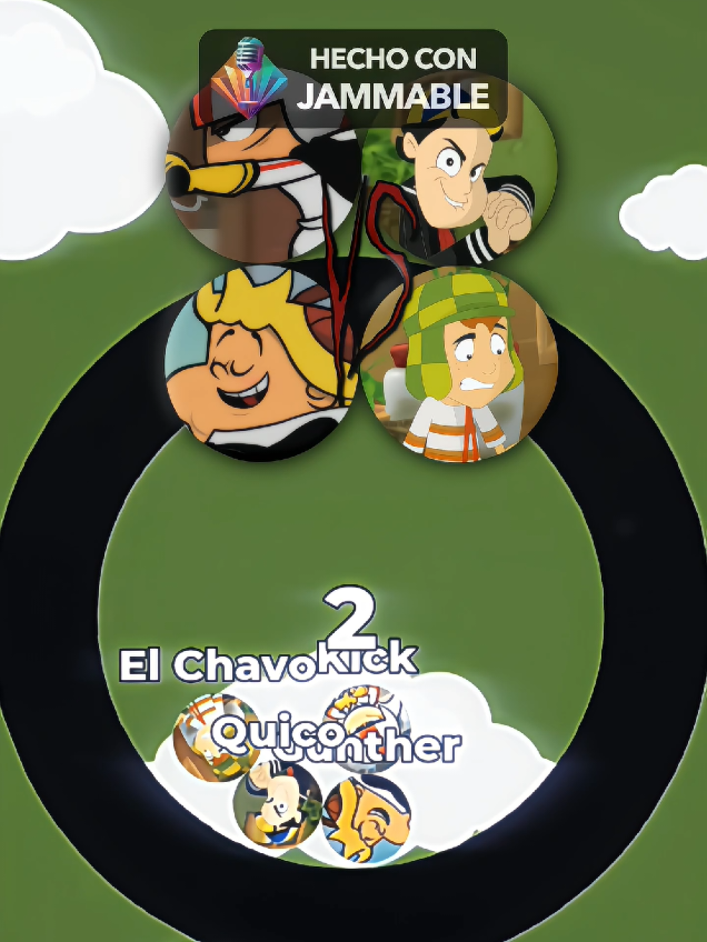 Kick y Gunther VS Quico y Chavo || Luna #ia #cover #iacover #aicover #kickbutowski🤘 #elchavodel8 #elchavoanimado #music #song #jammable #fyp #Viral #luna #feid #saquenmedelflop #humor 