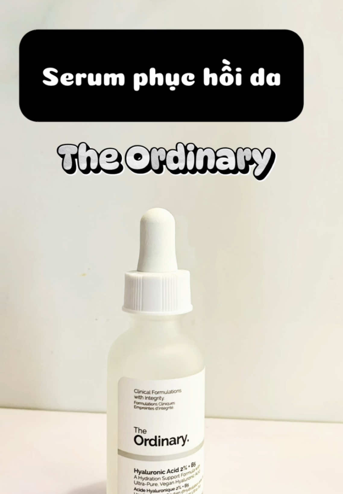 🌿Serum Ordinary B5 dành cho da khô cần cấp ẩm, phục hồi da tốt #serum #ordinary #tinhchatordinary #reviewlamdep #BeautyReview 