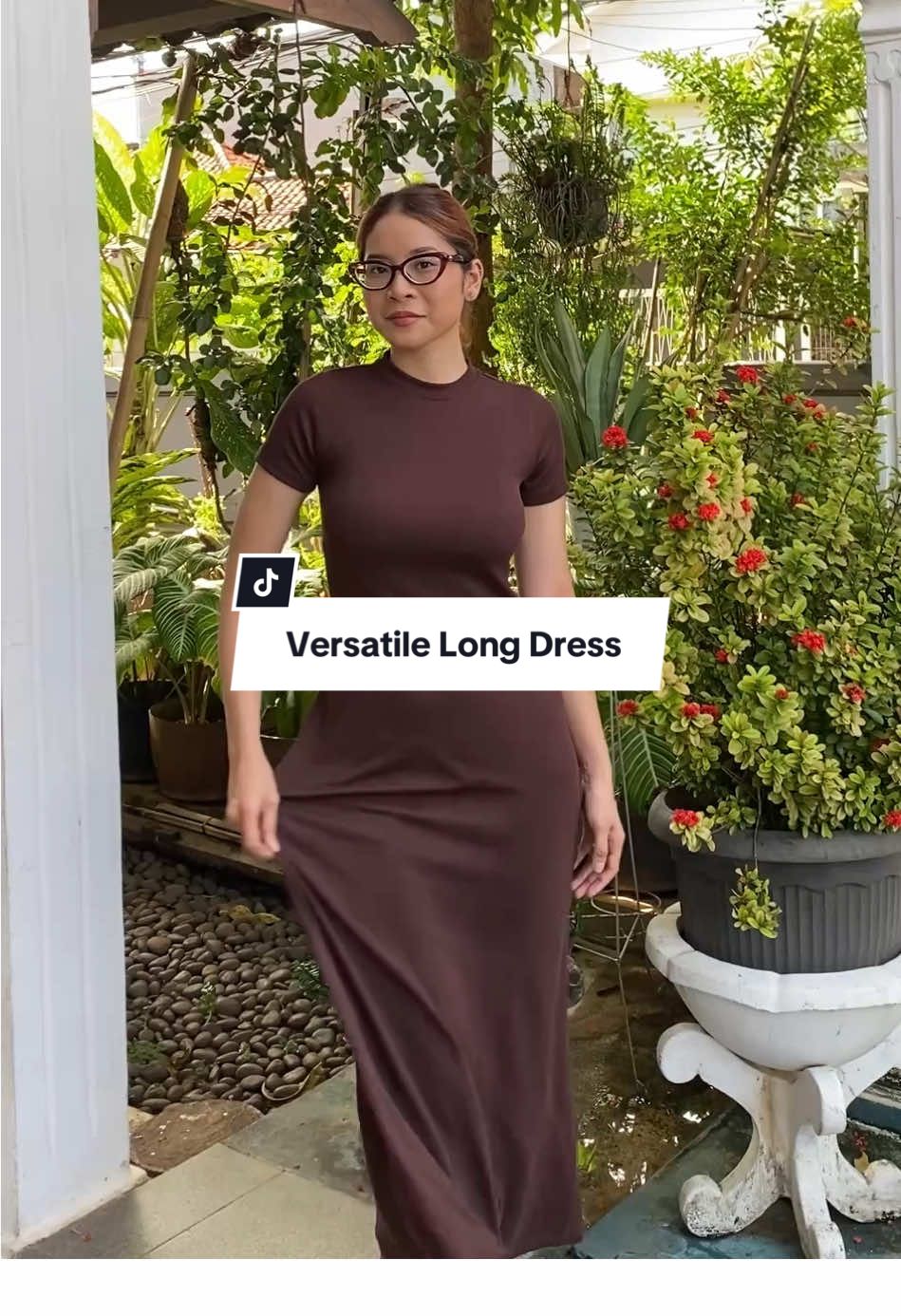 Long Dress satu ini cocok banget buat di styling pakai jacket favorit kamu🤗 #belilokal #waktuindonesiabelanja #longdress #dressstyling 