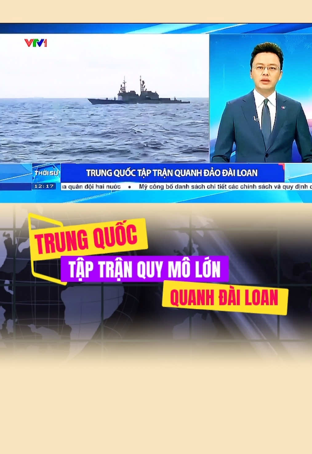 Nóng nhất lúc này  Trung Quốc tiến hành tập trận quy mô lớn quanh đảo Đài Loan, làm dấy lên lo ngại về căng thẳng gia tăng trong khu vực.  #viral #xuhuong #tinnong #reviewtinnong #taptran #quansu #trungquoc #dailoan 
