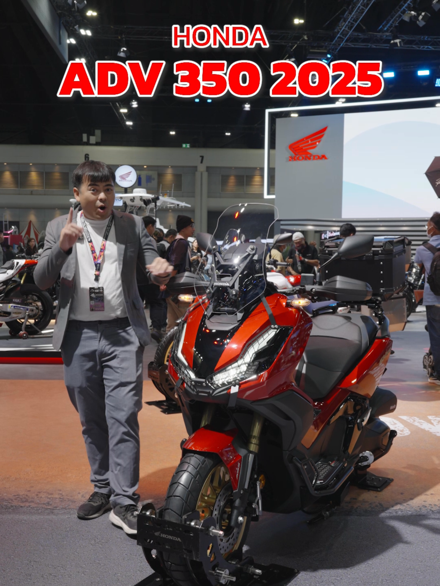 Honda ADV 350 2025 มาไทยแล้ว #Honda #hondabike #hondaadv #adv350