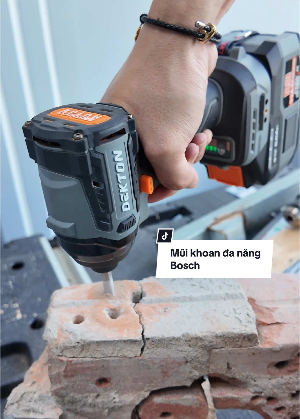 Mũi khoan đa năng Bosch sử dụng được trên nhiều vật liệu với chuẩn chuôi lục giác #storethietbi #bosch 