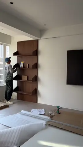 Hanging cabinet wooden sliding door#aluminumdoor #foshan #slidingdoor #factory #woodendoor #wooddoor #doors 