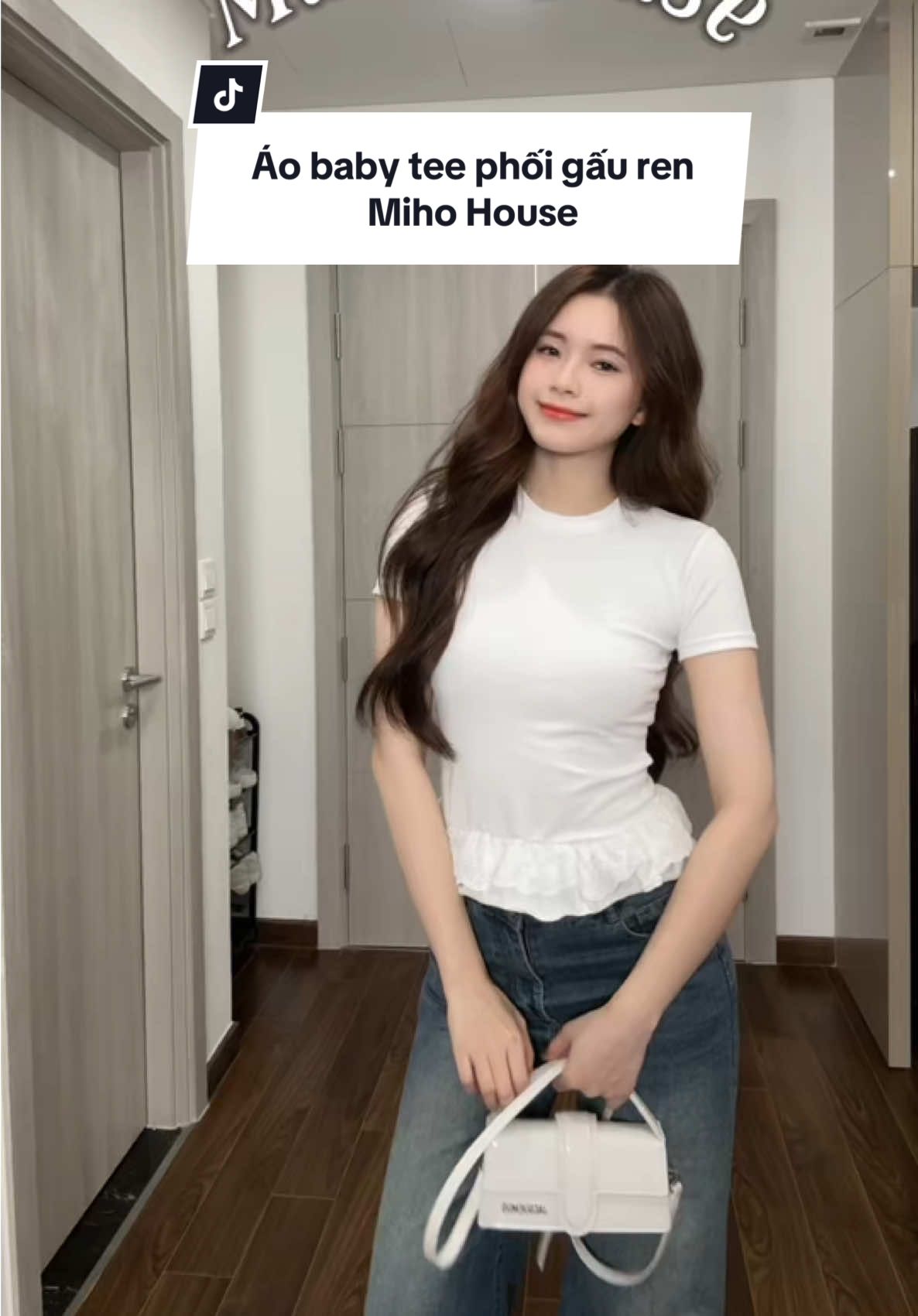 Áo baby tee phối gấu ren này cưng#phoidoxinh #Summer #thoitrang #fashion #goclamdep #xh #viral #doxinh 