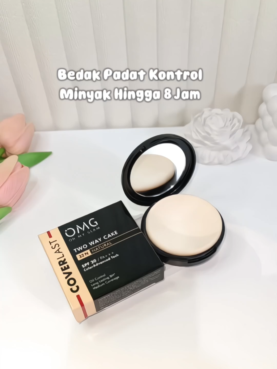 Oh My Glam Bedak Padat Kontrol Minyak Hingga 8 Jam #ohmyglam #omgtwowaycake #bedak #bedakviral #makeup  #bedakpadat #fyppppppppppppppppppppppp #lebaranekstrasale #fyp 