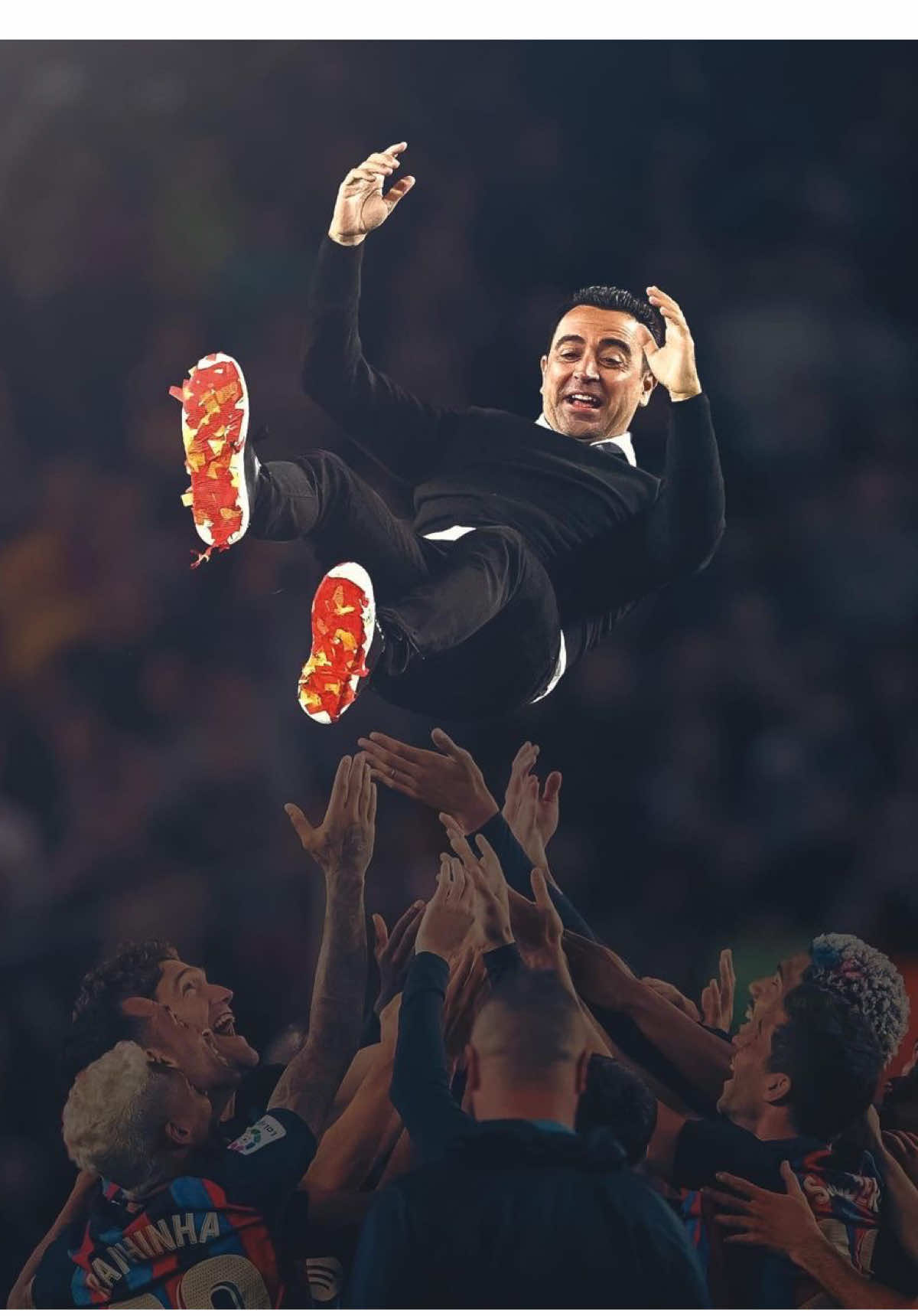 Savior of hard times. #xavi #flick #fcbarcelona #footballtiktok #footballedit #fyp #fypage 