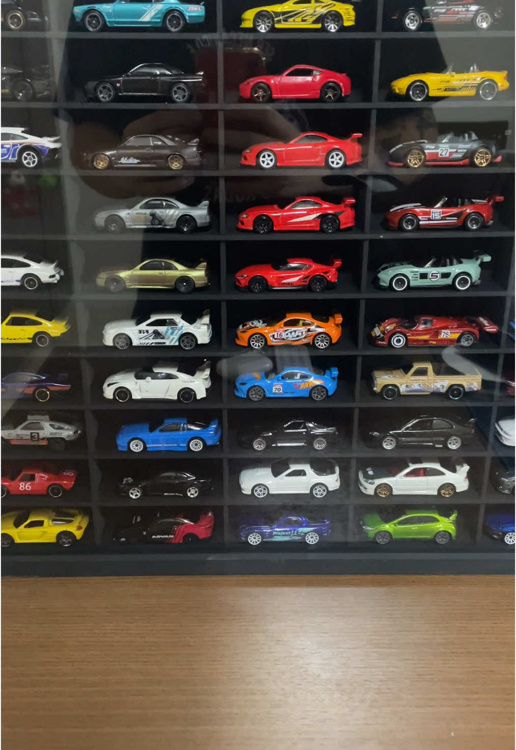 Unboxing do meu primeiro expositor para 50 carrinhos 🔥🔥 #miniaturas #colecionador #hotwheels #diecast #fyp 