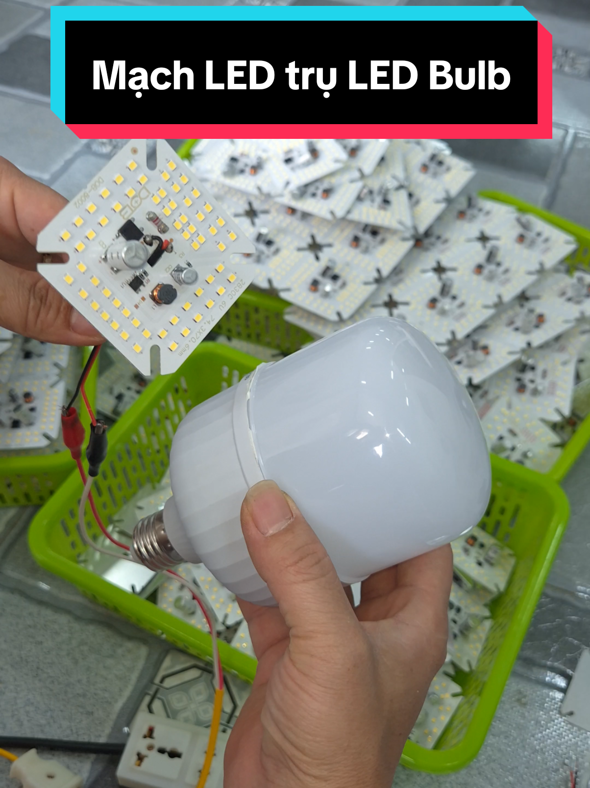 Mạch đèn LED bulb đèn LED trụ #led #meovat789 #linhkien789 #ledlights #ledbulb #denledbulb #bongdenledbuld #ledbuld #machled 