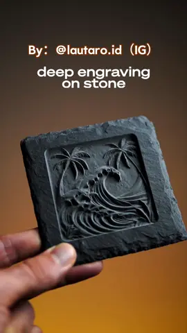 Huge thanks to lautaro.id（IG） for the amazing art! 🙌 Using the #xtoolf1ultra to create deep #rock engravings—customize your décor and elevate your space! ✨#xtool #custom #homecraft #laserengraving #SmallBusiness #gift #decor #craft #DIY #homedecor 