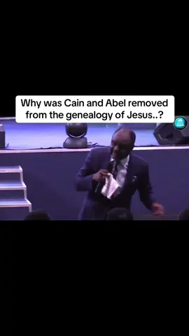 Why was Cain and Abel removed from the genealogy of Jesus..? #abeldamina #religion #christianity #christianitytiktok #damina #nigeriapastor #bornagain #prophets #gospel #laborers #harvest #church #beliver #cain #abel #genealogy 