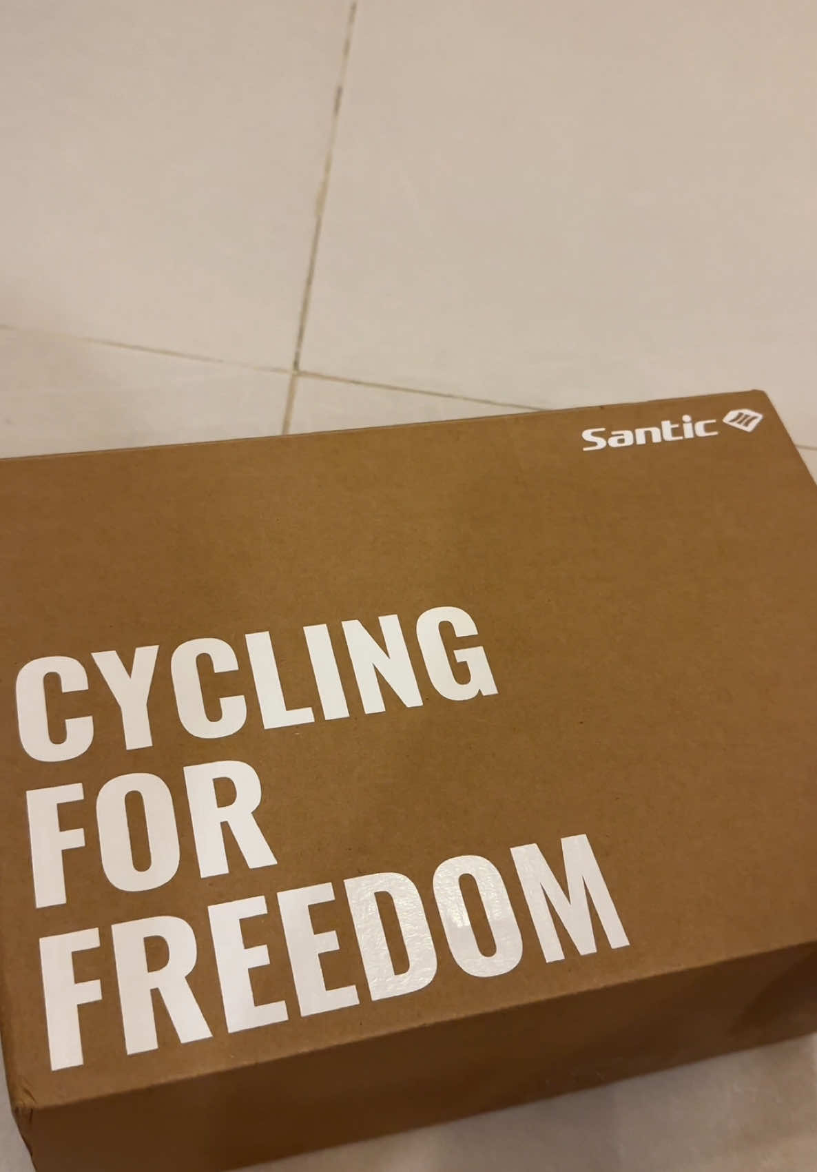 #CapCut #santic #cyclingshoes #mtbshoes #cycling #unboxingshoes #fyp 